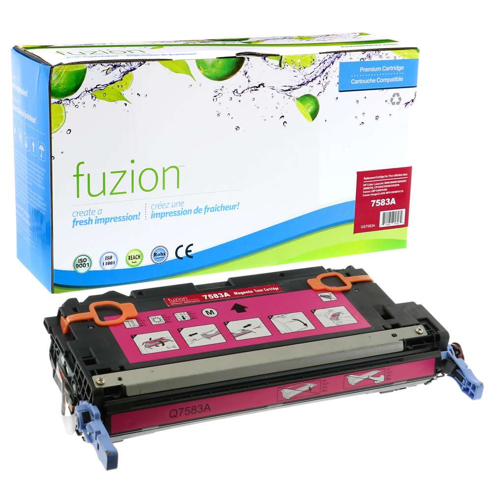 HP Q7583A (503A) Remanufactured Toner Cartridge - Magenta - Fuzion