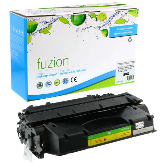 HP CF280X (80X) Compatible Toner Cartridge High Yield - Black - Fuzion