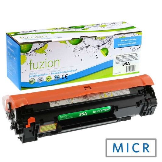 HP CE285A (85A) Remanufactured MICR Toner Cartridge - Fuzion