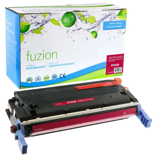 HP C9723A (641A) Remanufactured Toner Cartridge - Magenta - Fuzion
