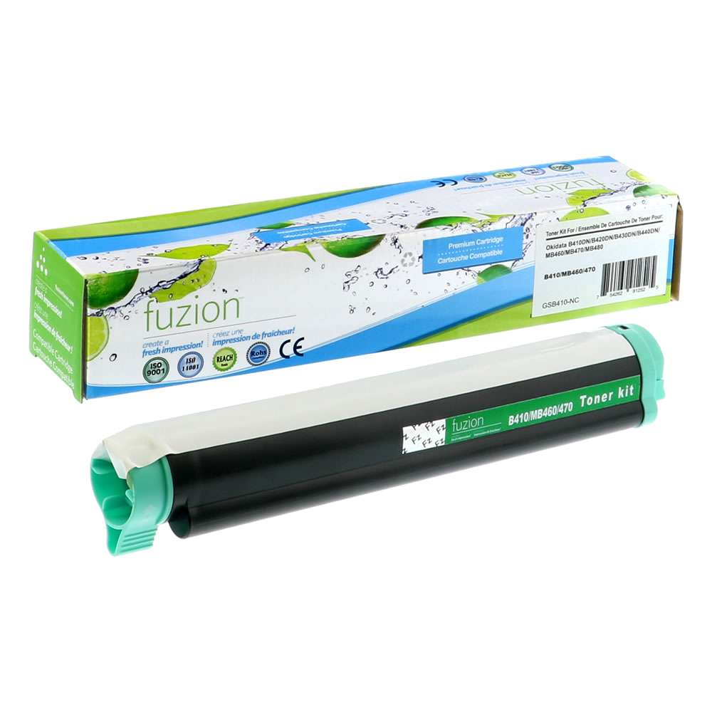 Okidata 43979101 Compatible Toner Cartridge - Black - Fuzion