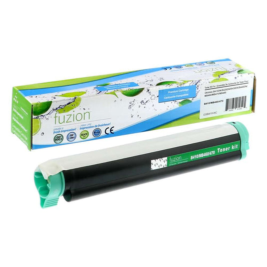 Okidata 43979101 Compatible Toner Cartridge - Black - Fuzion