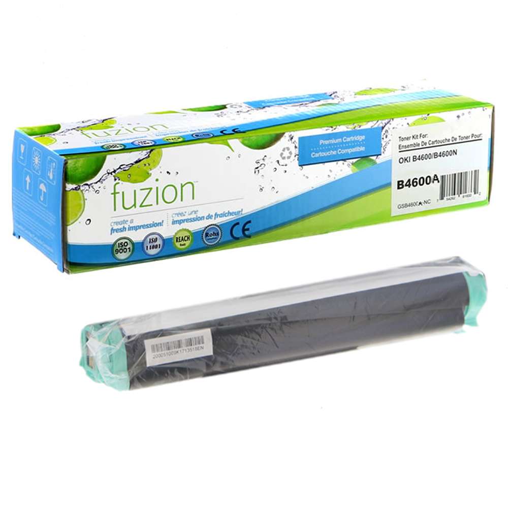 Okidata 43502301 Compatible Toner Cartridge - Black - Fuzion