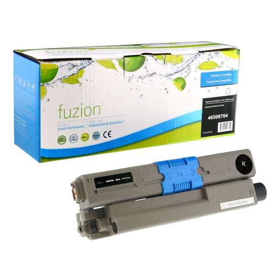 Okidata 46508704 Compatible Toner Cartridge - Black - Fuzion