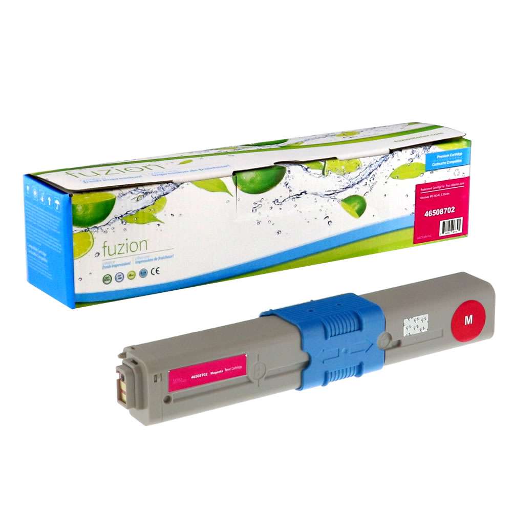 Okidata 46508702 Compatible Toner Cartridge - Magenta - Fuzion