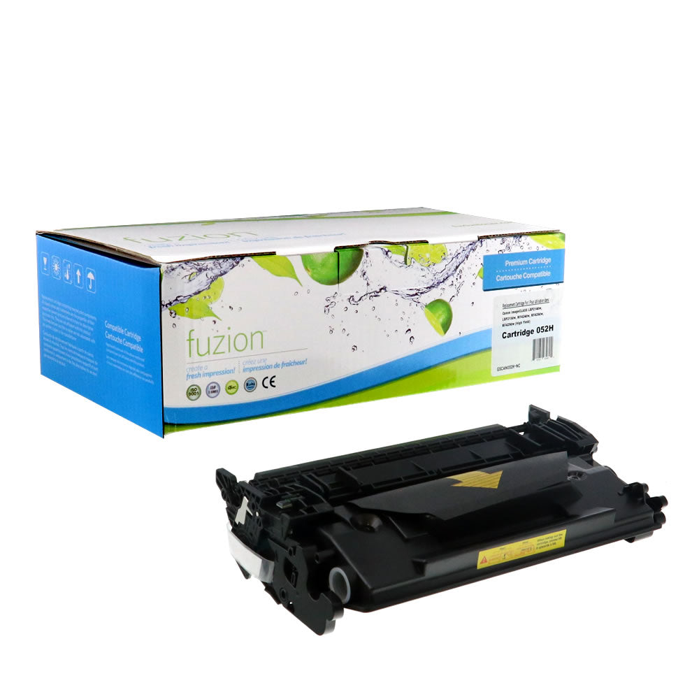 Canon 052H 2200C001 Compatible Toner Cartridge High Yield - Black - Fuzion