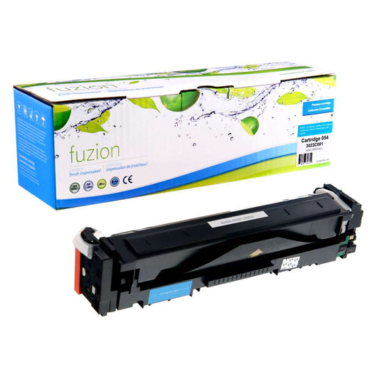 Canon 054C 3023C001 Compatible Toner Cartridge - Cyan - Fuzion