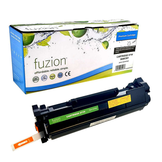 Canon 071H 5646C001 Compatible Toner Cartridge High Yield - Black - Fuzion
