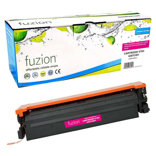 Canon 6367C001 (075H) Compatible Toner High Yield - Magenta - by Fuzion