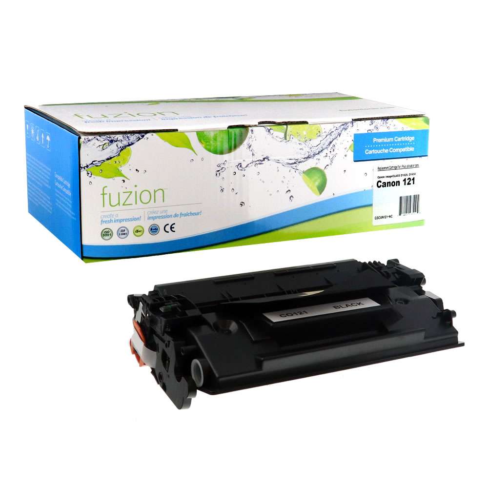 Canon 121 3252C001 Compatible Toner Cartridge - Black - Fuzion