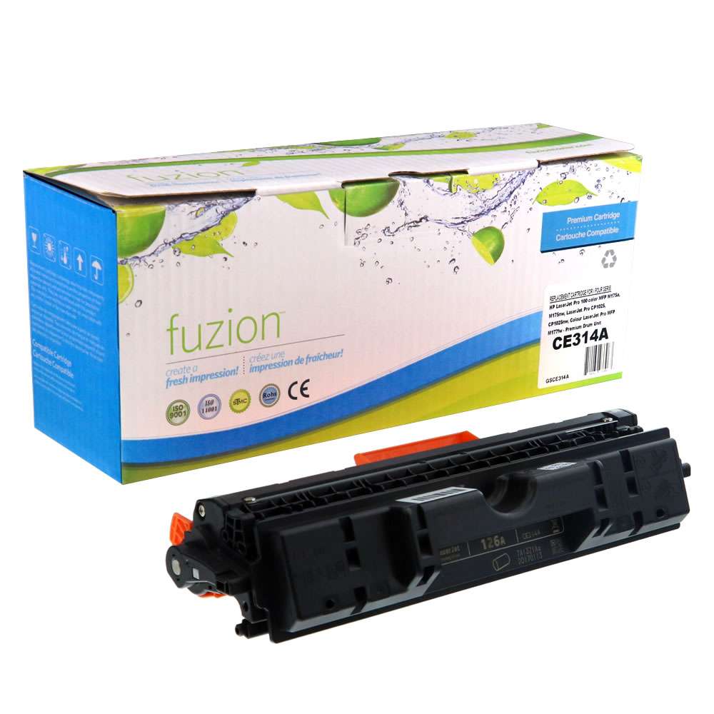 HP CE314A (126A) Remanufactured Drum Unit - Fuzion