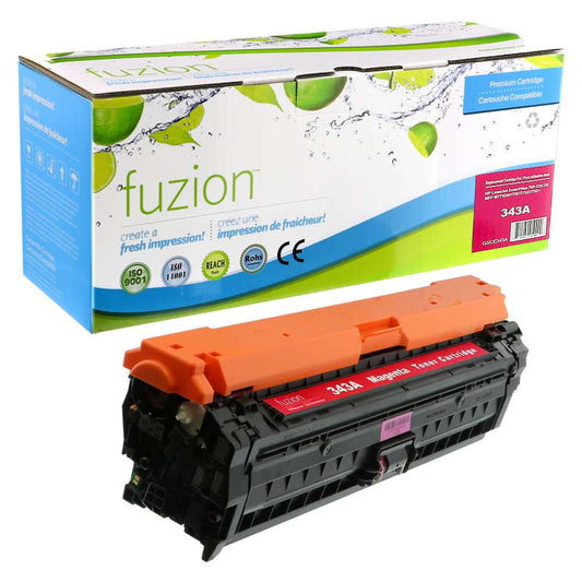HP CE343A (651A) Remanufactured Toner Cartridge - Magenta - Fuzion