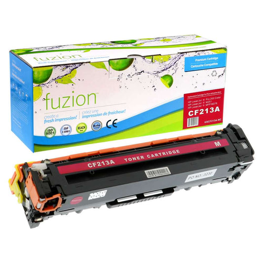 HP CF213A (131A) Compatible Toner Cartridge - Magenta - Fuzion