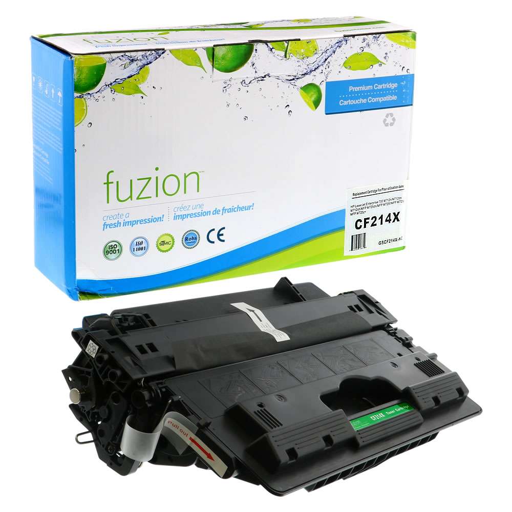 HP CF214X (14X) Compatible Toner Cartridge High Yield - Black - Fuzion