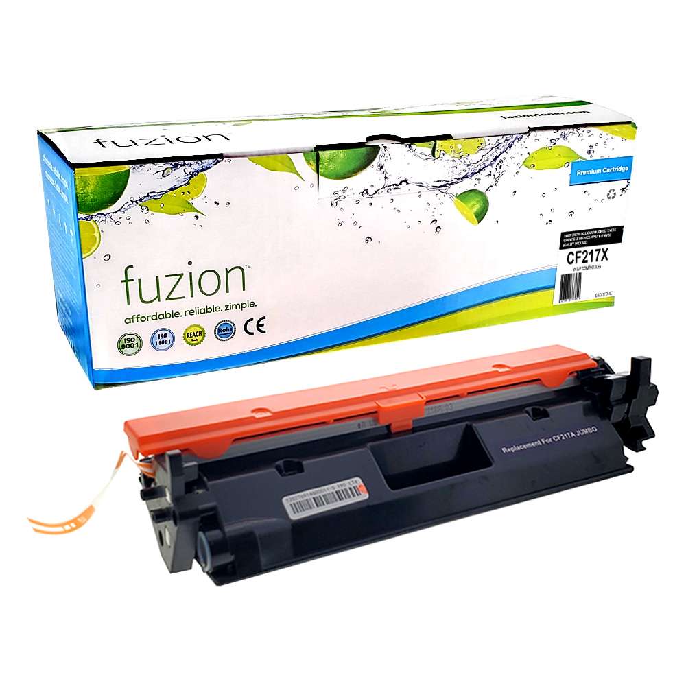 HP CF217X (17X) Compatible Toner Cartridge High Yield - Black - Fuzion