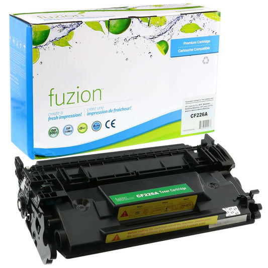 HP CF226A Compatible (26A) CompatibleToner Cartridge - Black - Fuzion