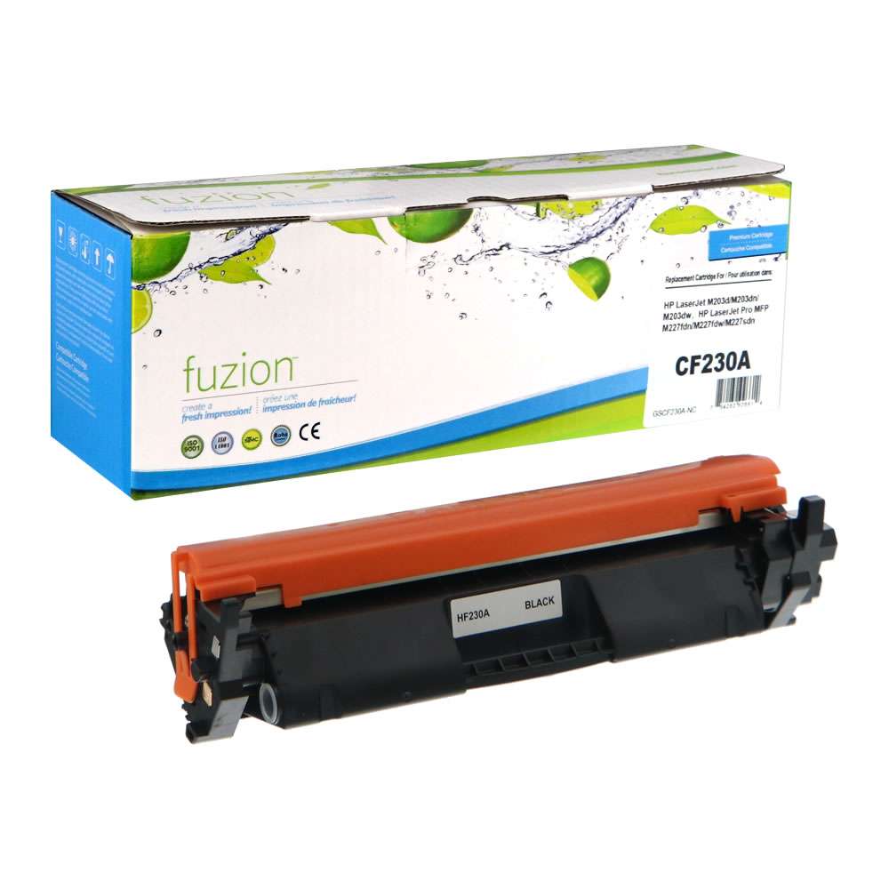 HP CF230A (30A) Compatible Toner Cartridge - Black - Fuzion