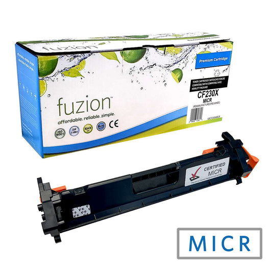 HP CF230X (30X) Remanufactured MICR Toner Cartridge - Fuzion