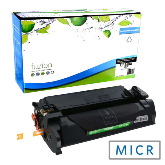 HP CF258A (58A) Remanufactured MICR Toner Cartridge - Fuzion