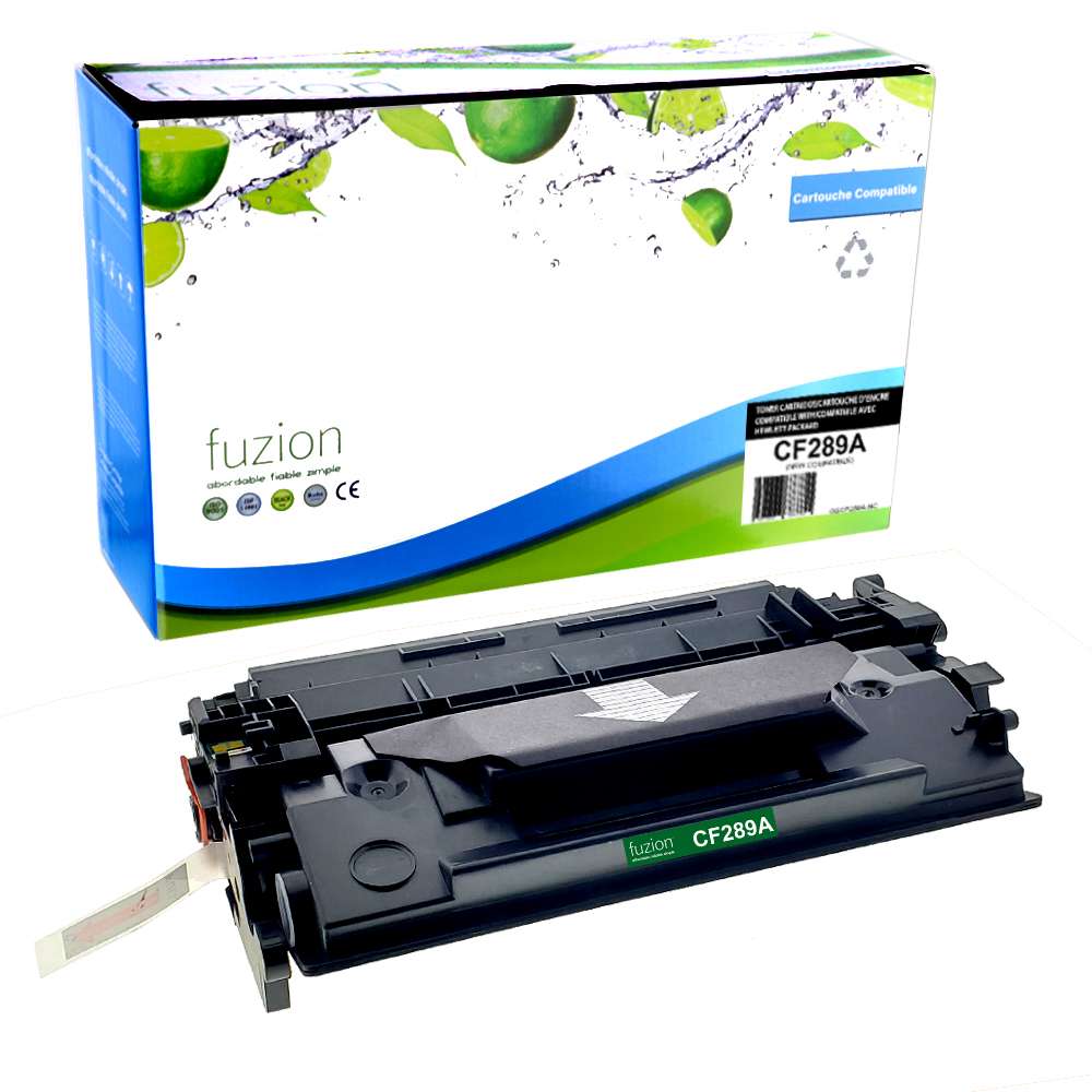 HP CF289A (89A) Compatible Toner Cartridge - Black - Fuzion