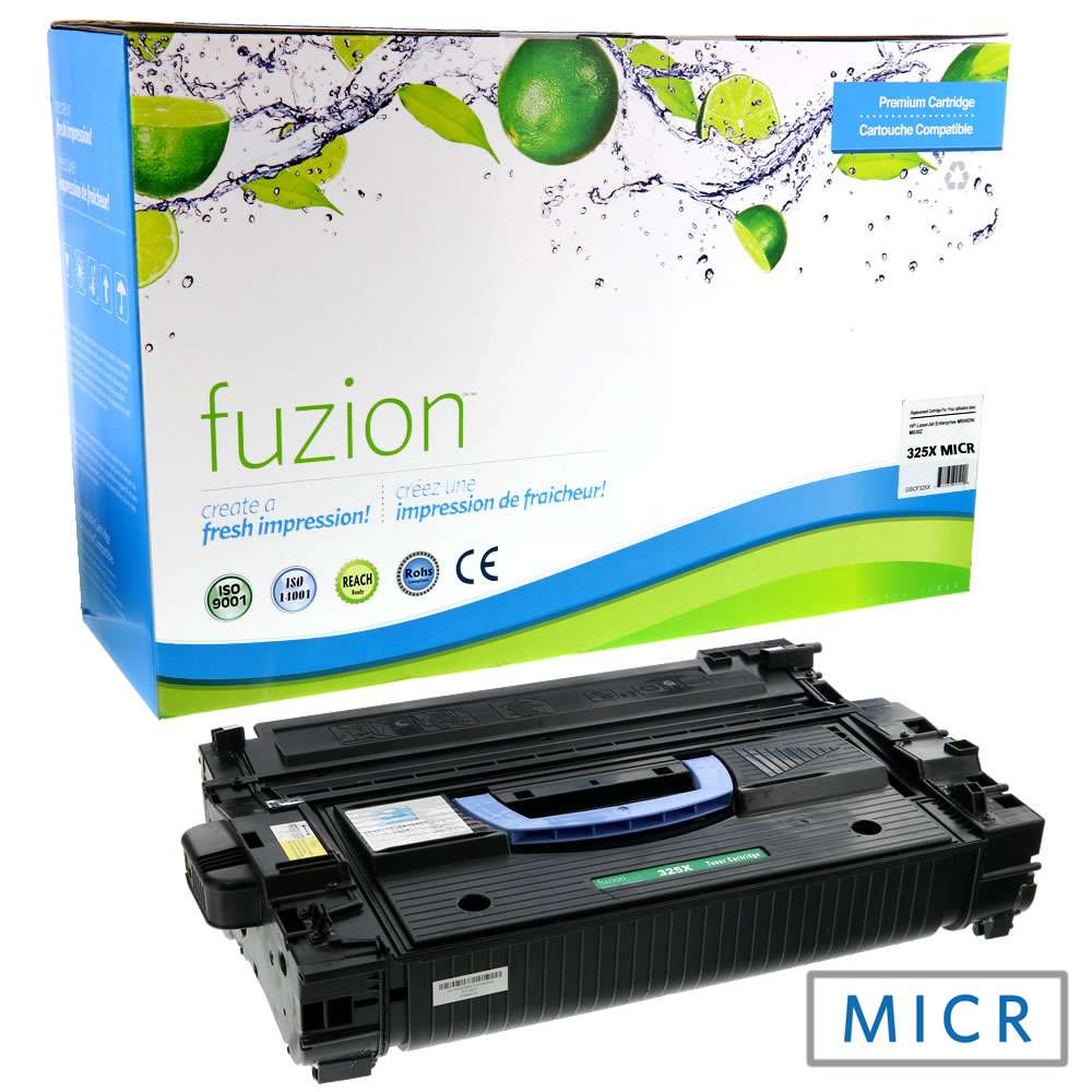 HP CF325X (25X) Remanufactured MICR Toner Cartridge - Fuzion