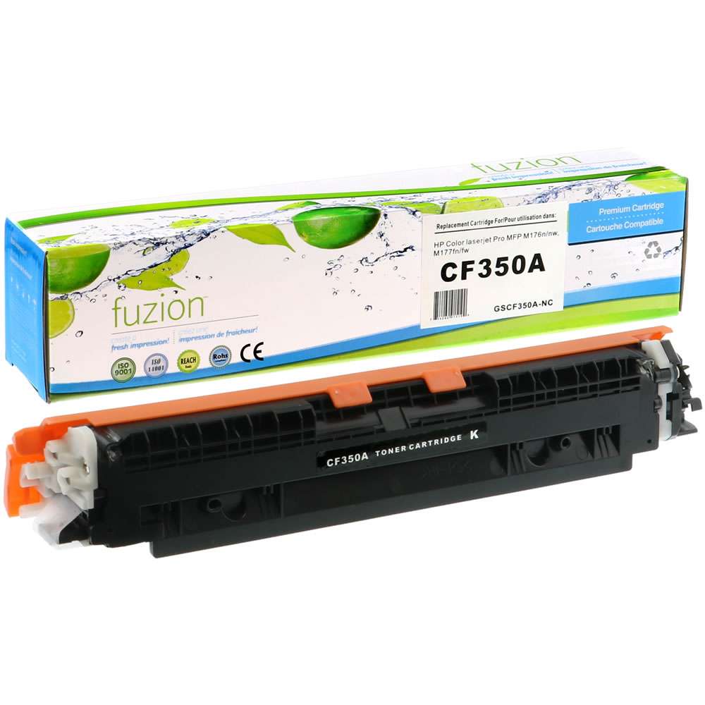 HP CF350A (130A) Compatible Toner Cartridge - Black - Fuzion