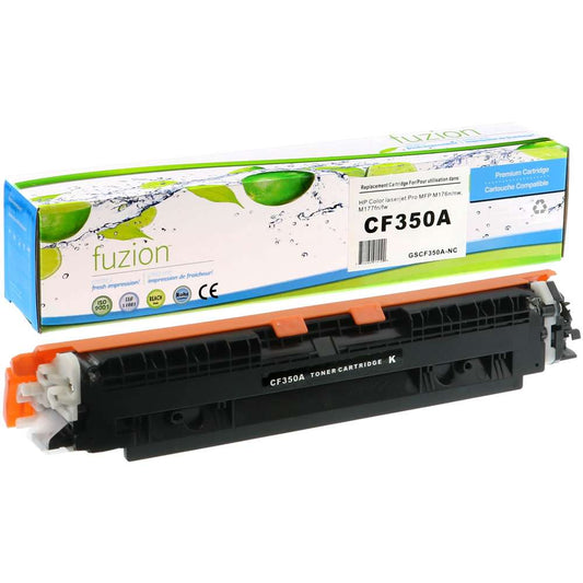 HP CF350A (130A) Compatible Toner Cartridge - Black - Fuzion