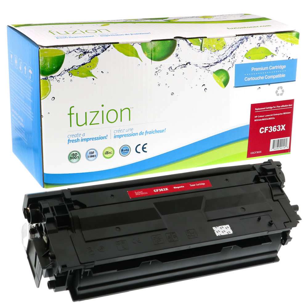 HP CF363X (508X) Remanufactured Toner Cartridge High Yield - Magenta - Fuzion