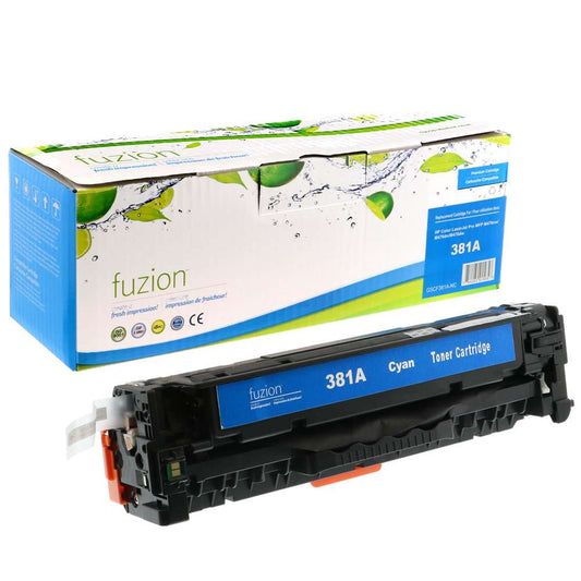 HP CF381A (312A) Compatible Toner Cartridge - Cyan - Fuzion