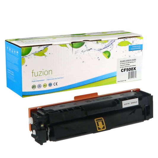 HP CF500X (202X) Compatible Toner Cartridge High Yield - Black - Fuzion