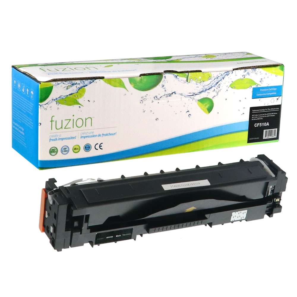 HP CF510A (204A) Compatible Toner Cartridge - Black - Fuzion