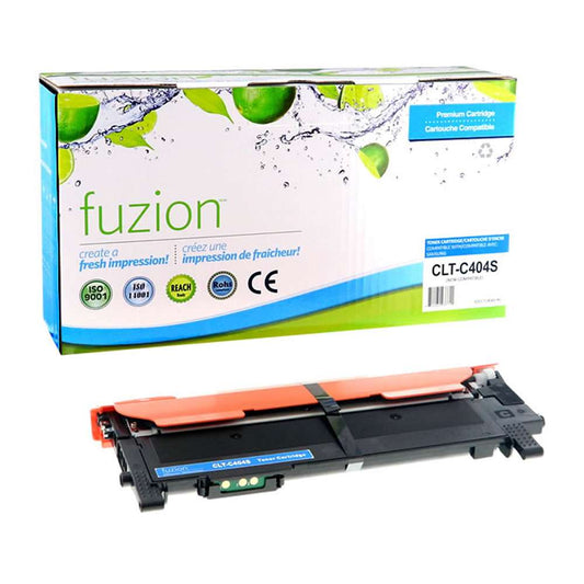 Samsung 404 CLT-C404S Compatible Toner Cartridge - Cyan - Fuzion