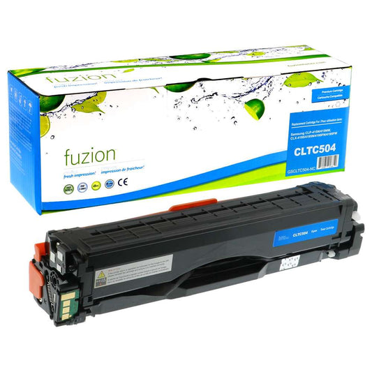 Samsung 504 CLT-C504S Compatible Toner Cartridge - Cyan - Fuzion