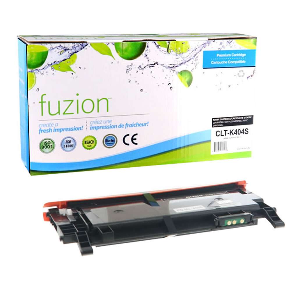 Samsung 404 CLT-K404S Compatible Toner Cartridge - Black - Fuzion