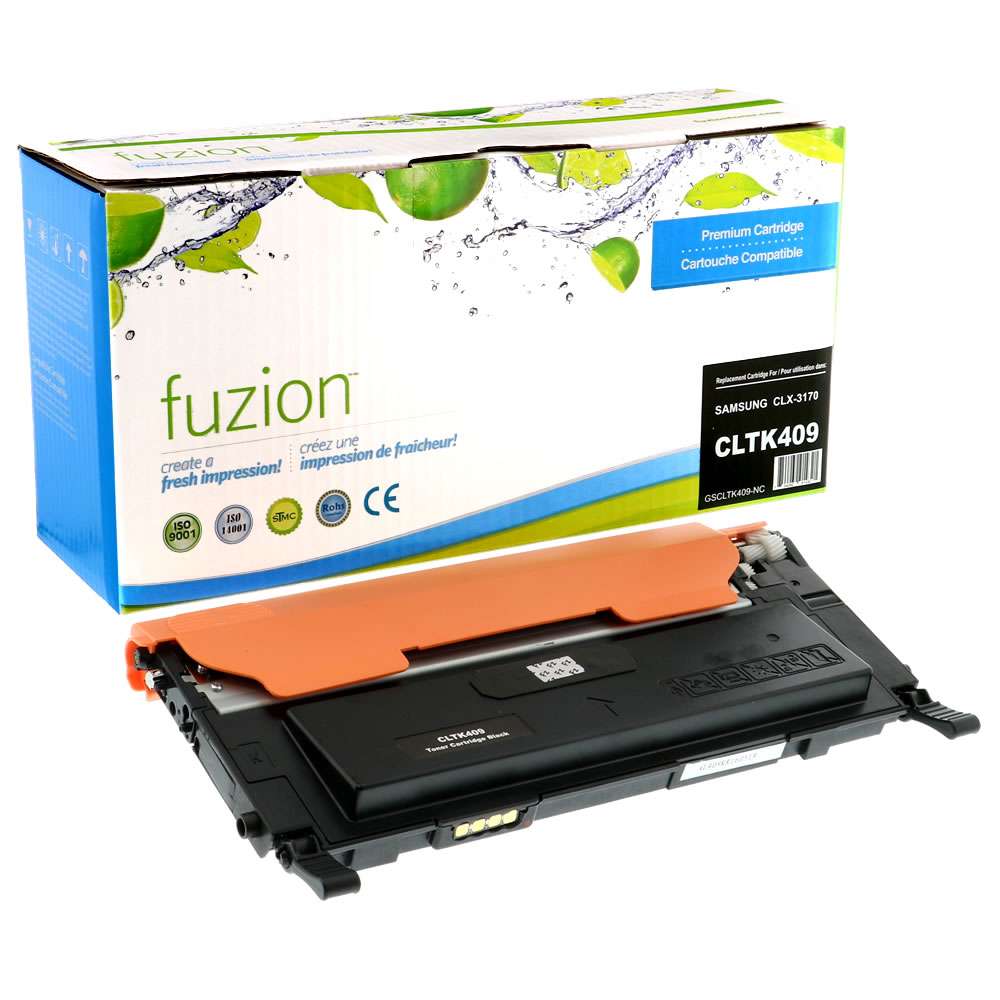 Samsung 409 CLT-K409S Compatible Toner Cartridge - Black - Fuzion