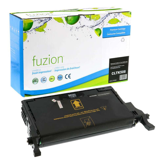 Samsung 508 CLT-K508L Remanufactured Toner Cartridge High Yield - Black - Fuzion