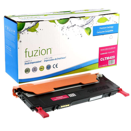 Samsung 409 CLT-M409S Remanufactured Toner Cartridge - Magenta - Fuzion