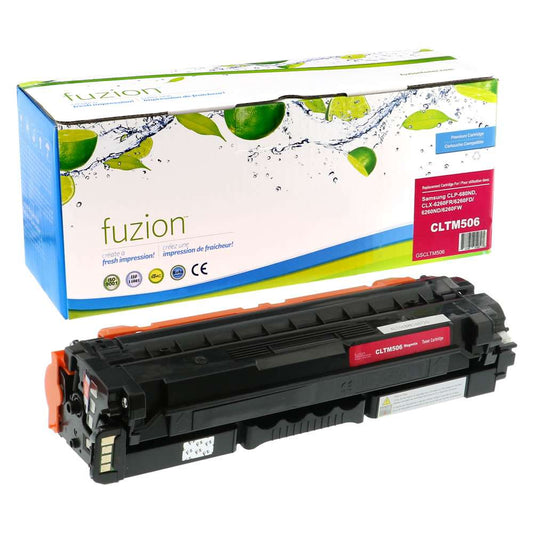 Samsung 506 CLT-M506L Compatible Toner Cartridge High Yield - Magenta - Fuzion