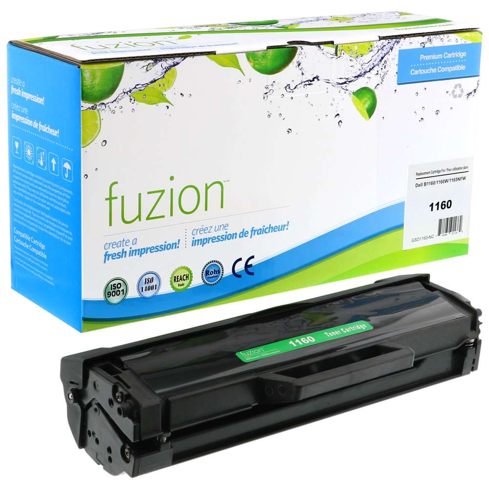 Dell 331-7335 Compatible Toner Cartridge - Black - Fuzion