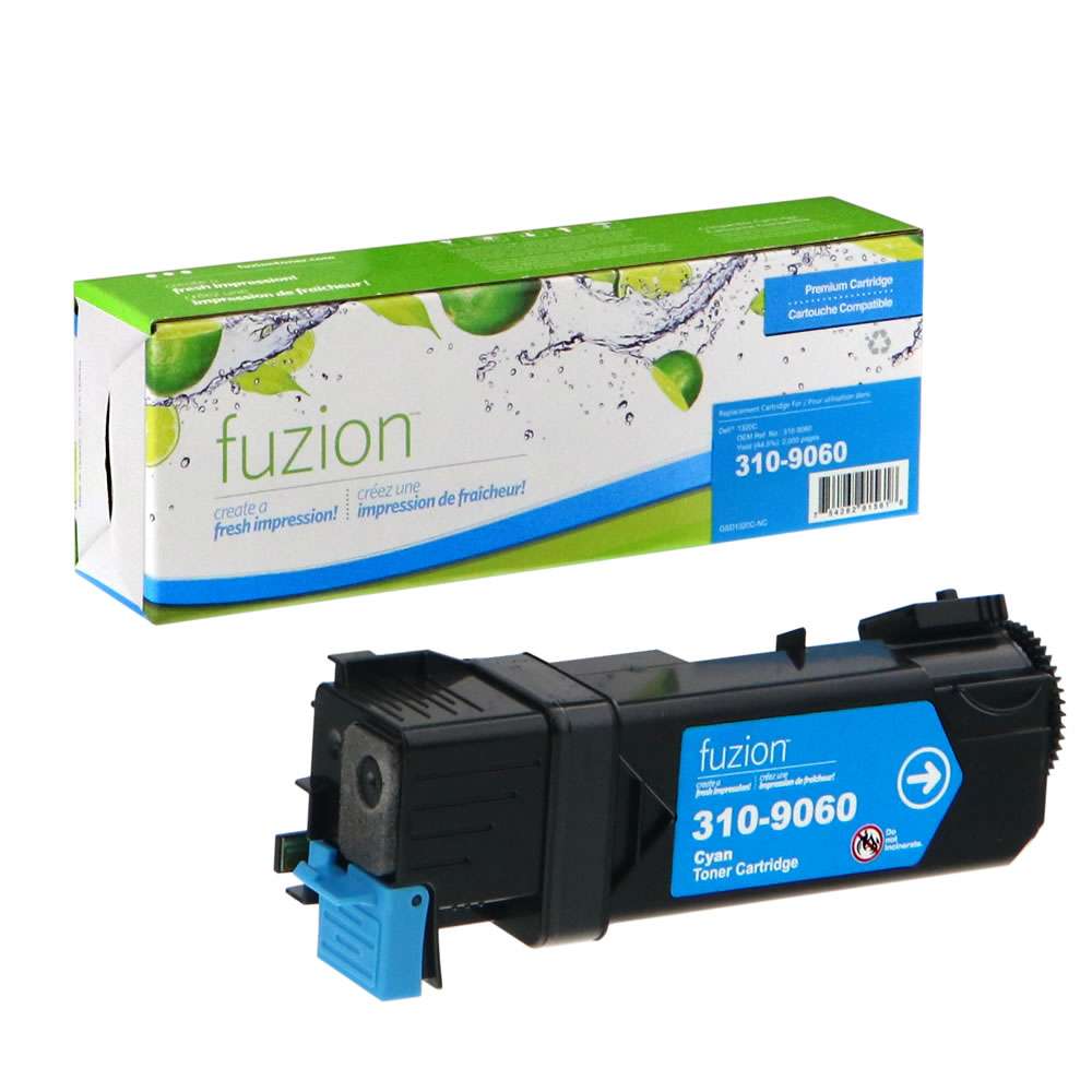 Dell 310-9060 Compatible Toner Cartridge - Cyan - Fuzion