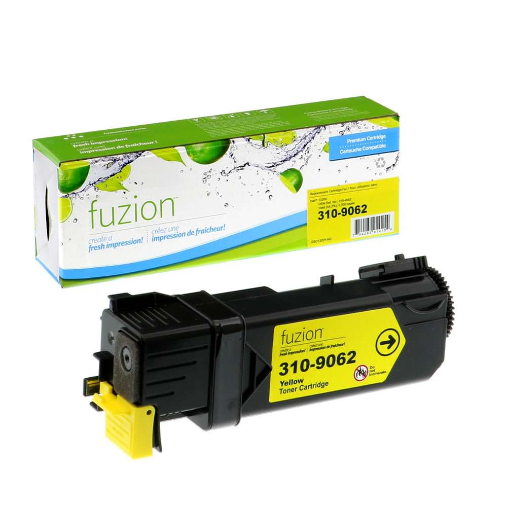 Dell 310-9062 Compatible Toner Cartridge - Yellow - Fuzion