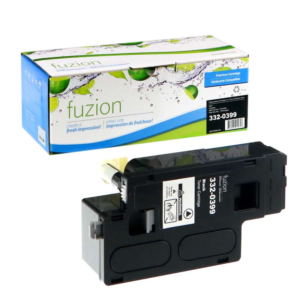 Dell 332-0399 Compatible Toner Cartridge - Black - Fuzion