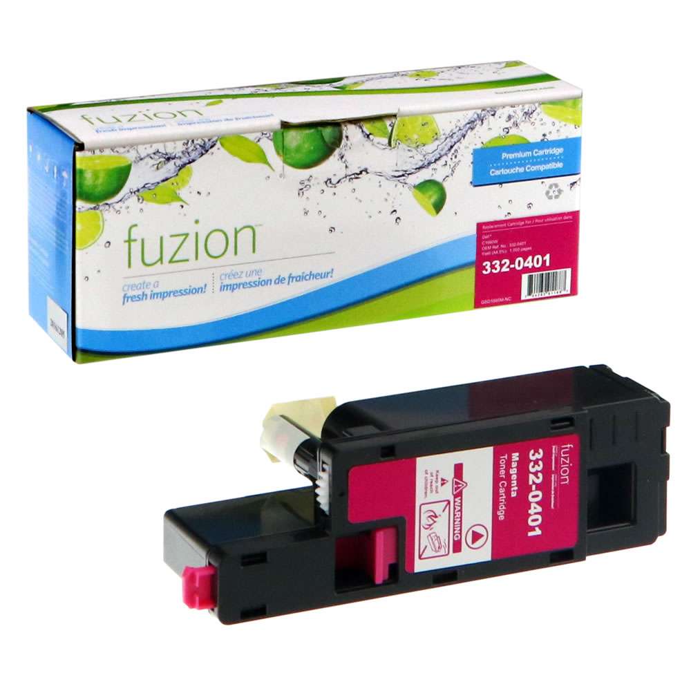 Dell 332-0401 Compatible Toner Cartridge - Magenta - Fuzion