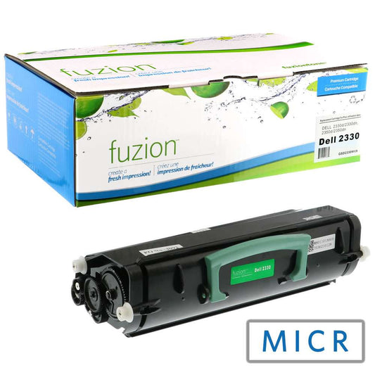 Dell 330-2667 Remanufactured MICR Toner Cartridge- Black - Fuzion