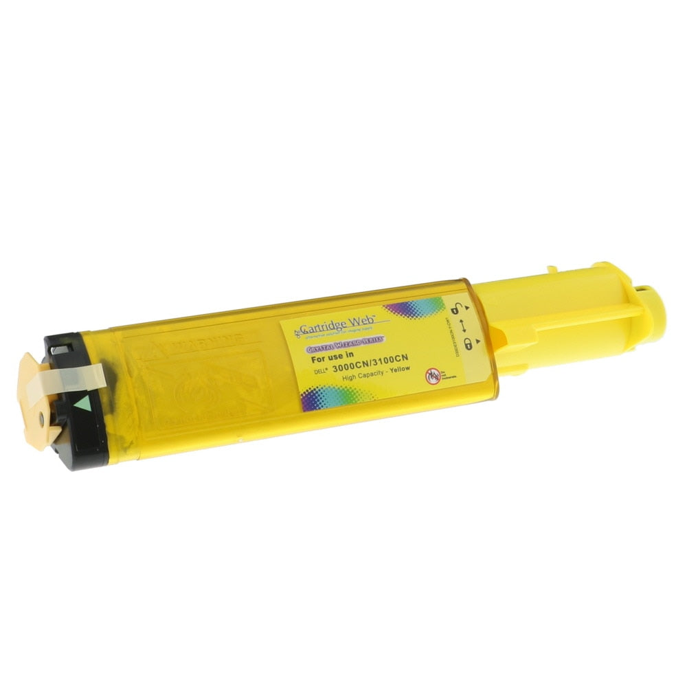 Dell 3000CN Compatible Toner Cartridge - Yellow - Fuzion