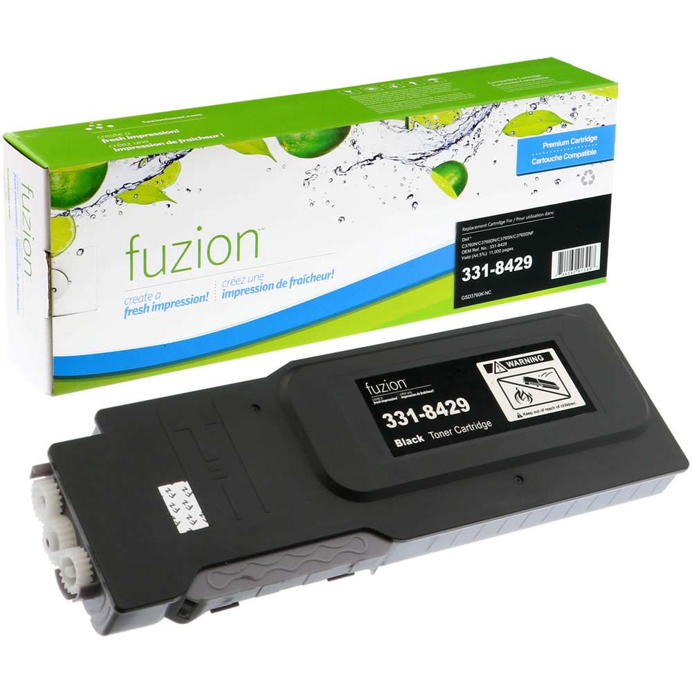 Dell 331-8429 Compatible Toner Cartridge - Black - Fuzion