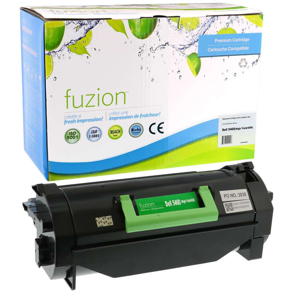 Dell 331-0131 Remanufactured Toner Cartridge High Yield - Black - Fuzion