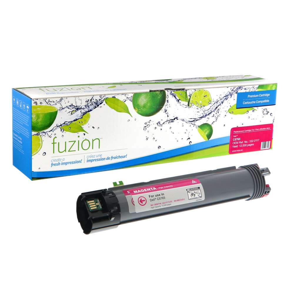 Dell 332-2117 Compatible Toner Cartridge - Magenta - Fuzion