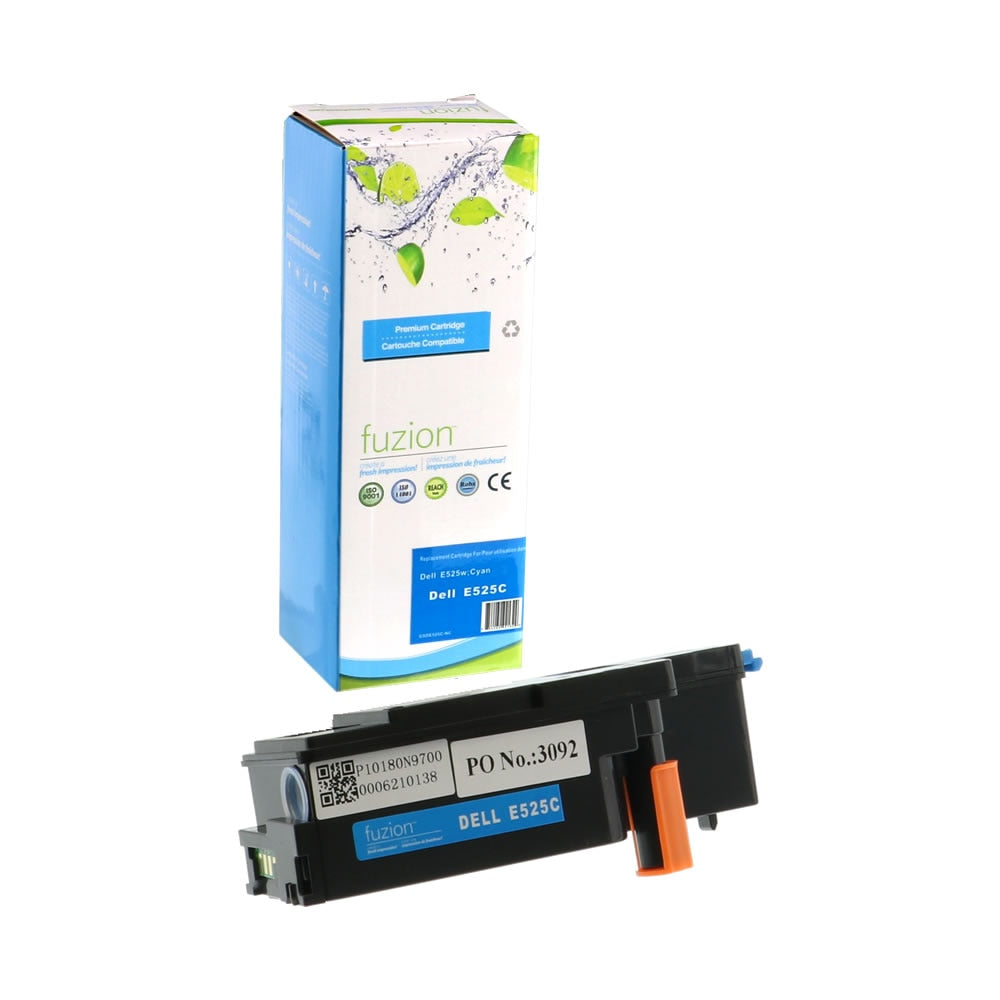 Dell 593-BBJU Compatible Toner Cartridge - Cyan - Fuzion