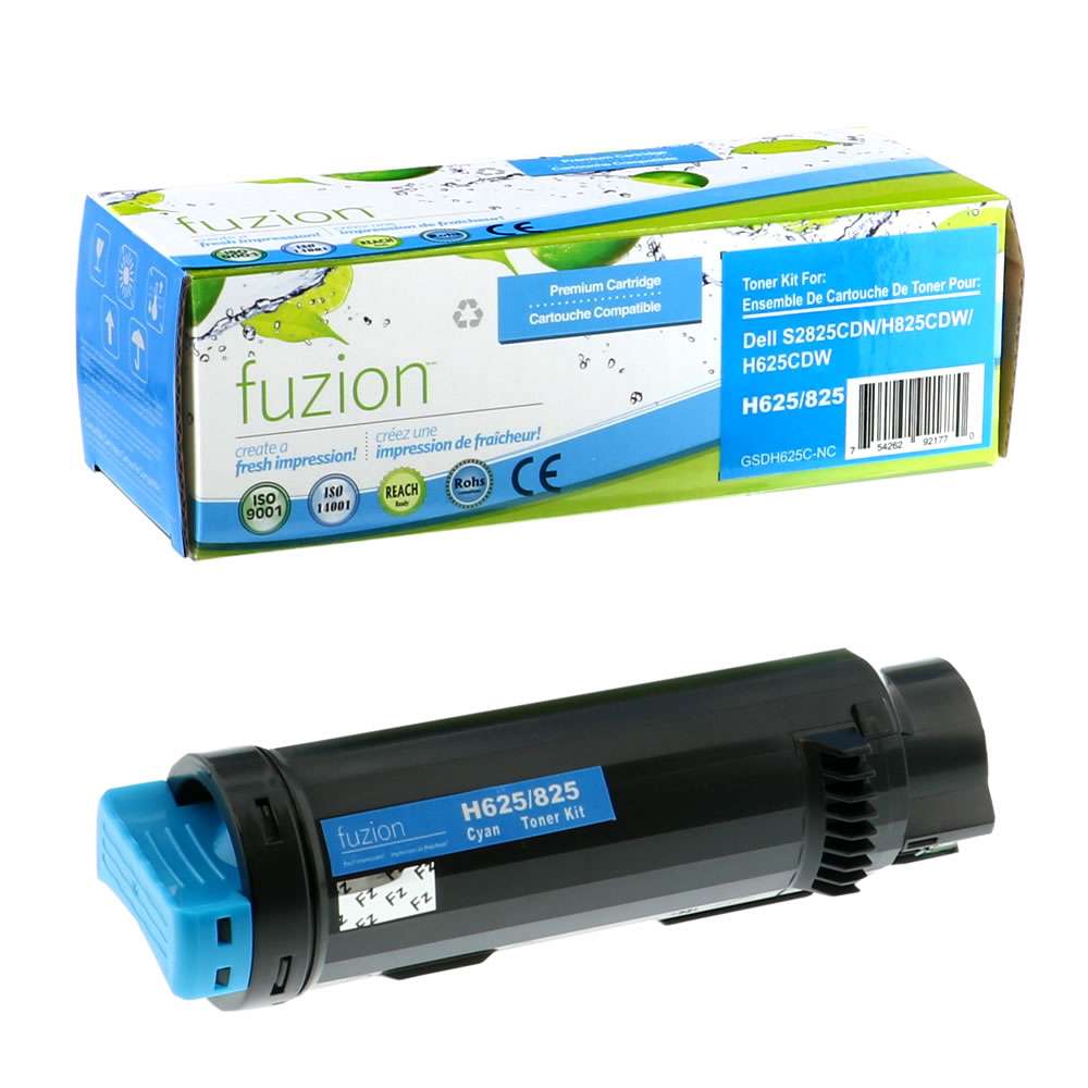 Dell 593-BBOX Compatible Toner Cartridge - Cyan - Fuzion